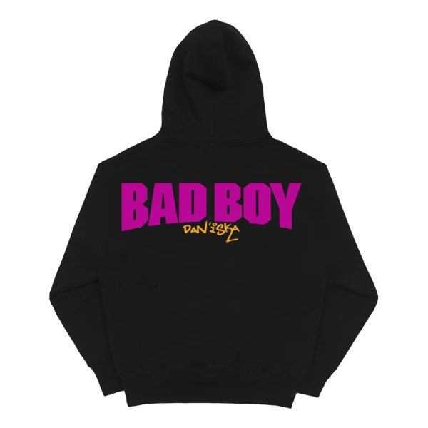 DRELA BADBOY BLACK HOODIE - Image 2