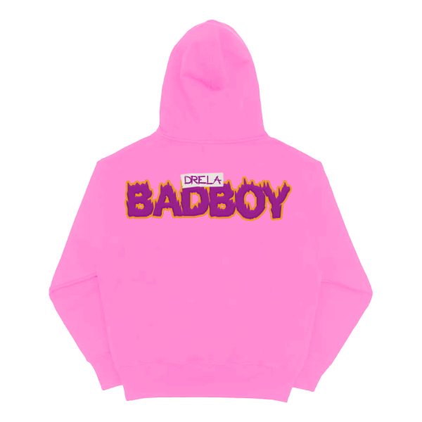 DRELA BADBOY PINK LIONS HOODIE - Image 3