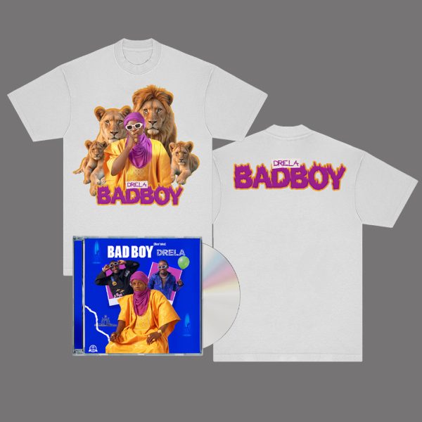 DRELA BADBOY LIONS WHITE W/CD