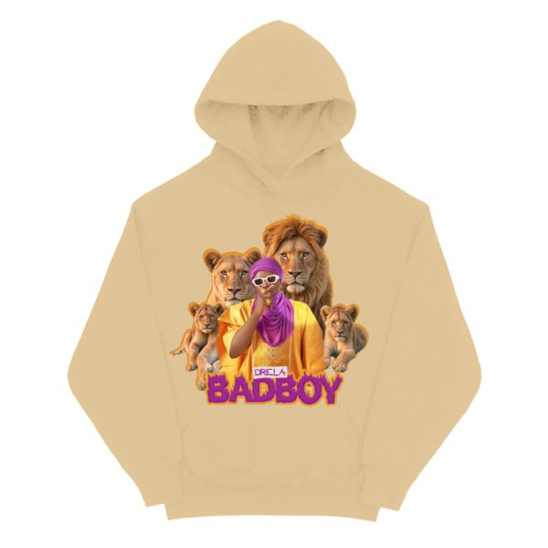 DRELA BADBOY TAN LIONS HOODIE - Image 3