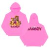 DRELA BADBOY PINK LIONS HOODIE